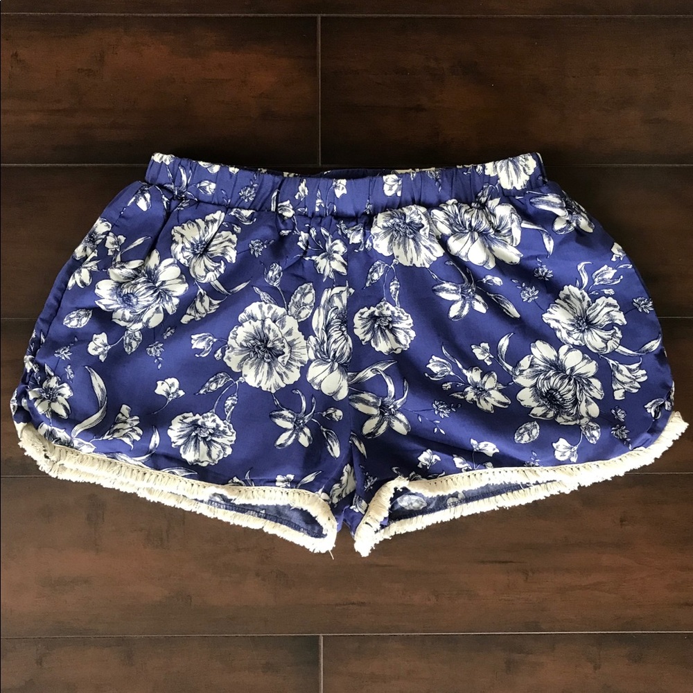 Forever 21 floral shorts